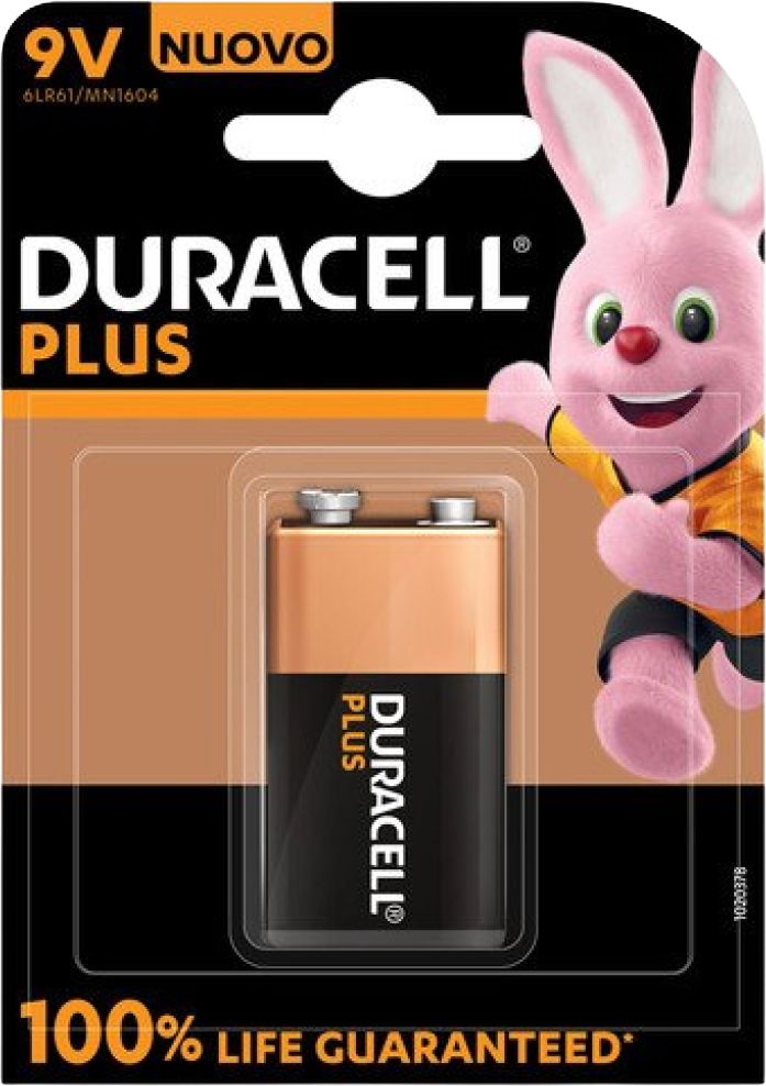 Batteria Duracell Plus MN1604 9V