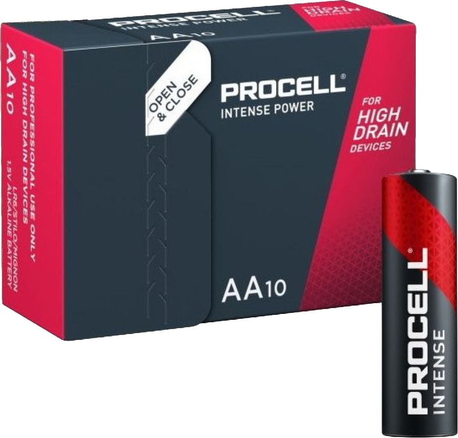 Battery Duracell Procell Intense AA MN1500 1,5V 10pcs