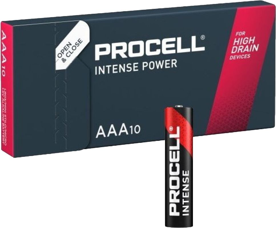 Battery Duracell Procell Intense AAA 1,5V 10pcs