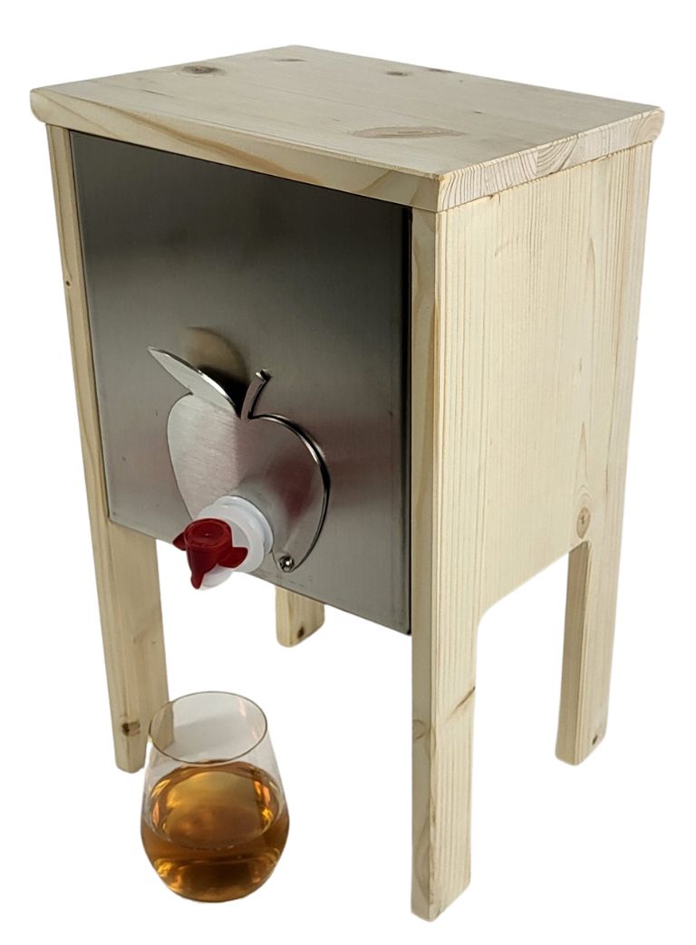 Bag in Box dispenser Inox+Abete 3-5lt