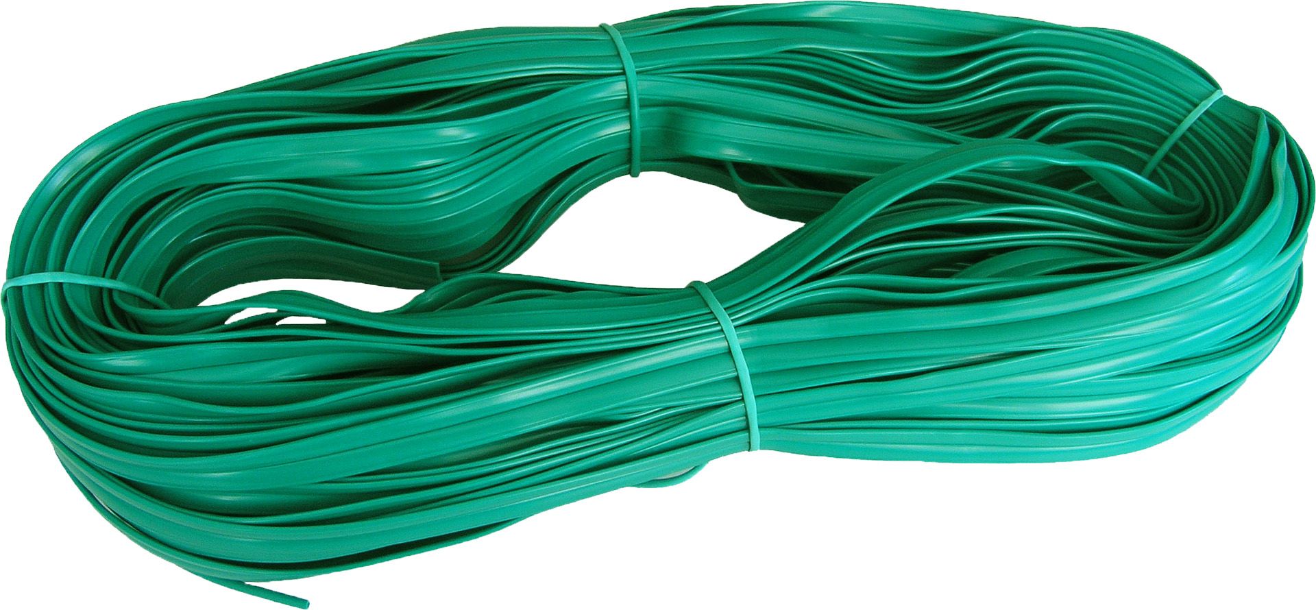 Flat Plastic Tie Extra 60m 14mm green