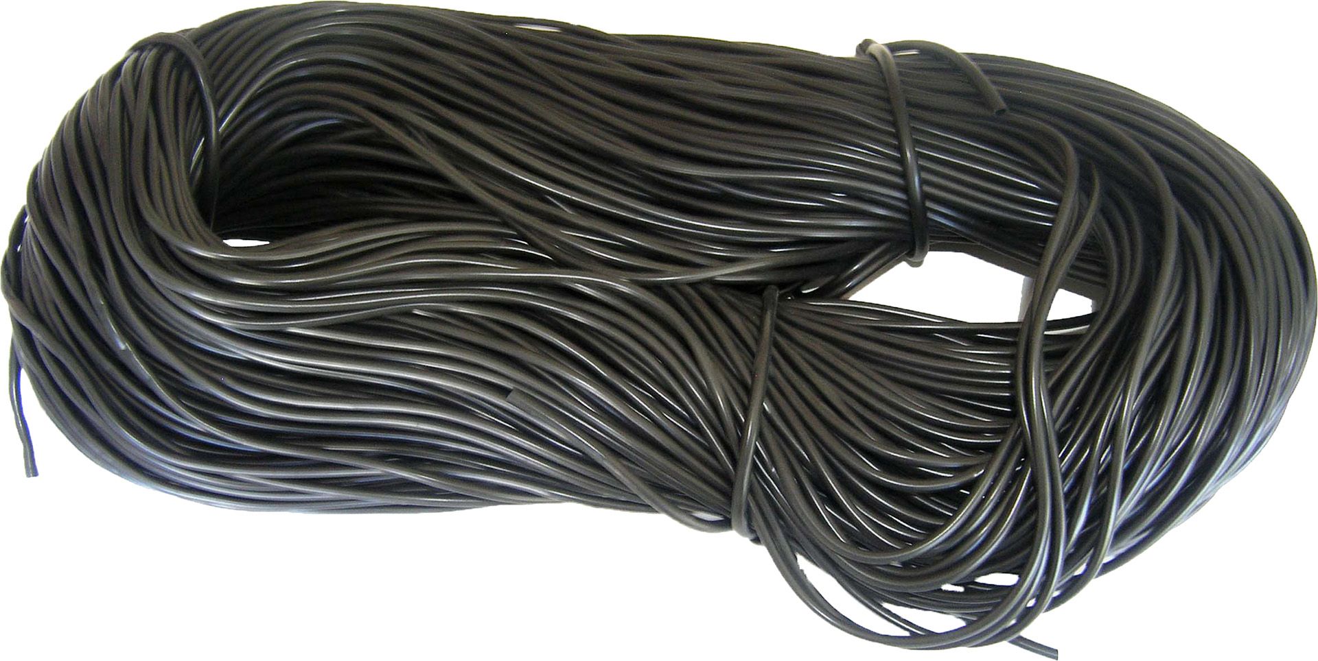 Tubetto PVC matassa IMF Extra 4,0mm nero