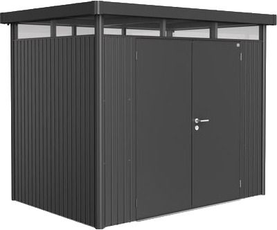 Biohort HighLine H2 double door 275x192x222cm dark grey