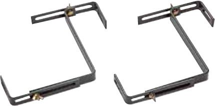 Flowerpot holder hooks adjustable 4-14cm