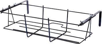 Flowerpot holder adjustable 60x20cm black