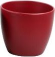 Flower pot ceramic bordeaux Ø32,5cmH30cm