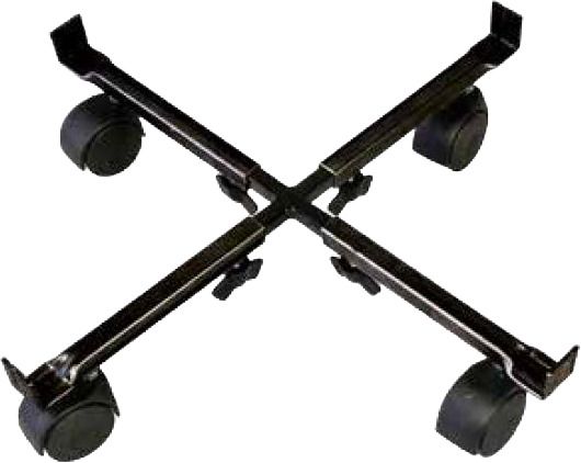 Blumentopf Rollenuntersatz Ø45-60cm 4 Räder