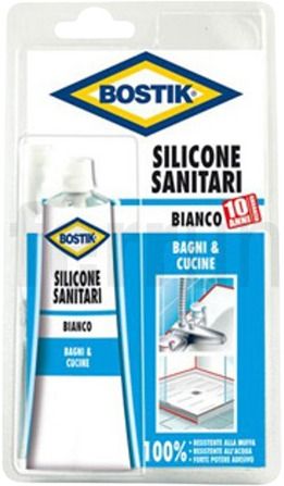 Bostik Silicone sanitary 60ml white D2477