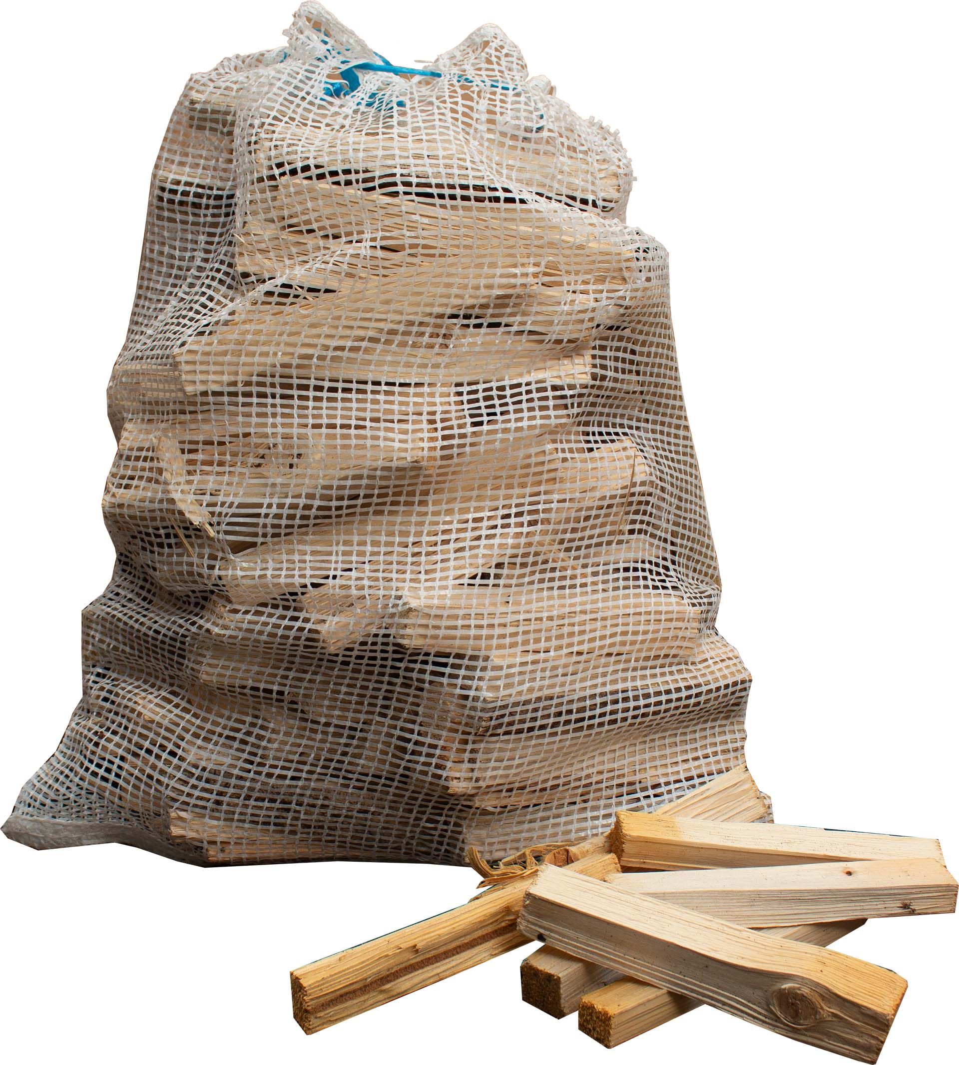 Brennholz Buche Anzündholz im Sack ca. 2kg – 156 /Pal.
