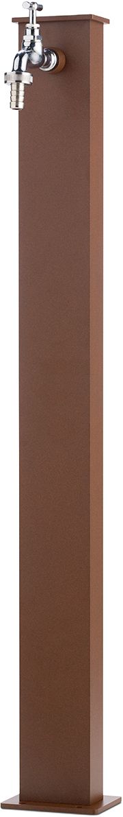 Fontana alu 83x8x4cm ruggine