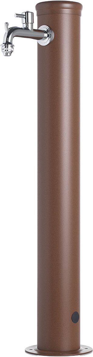 Fountain steel 101x14x14cm rust