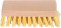 Brush PVC rectangular with wooden handle 6x17cm