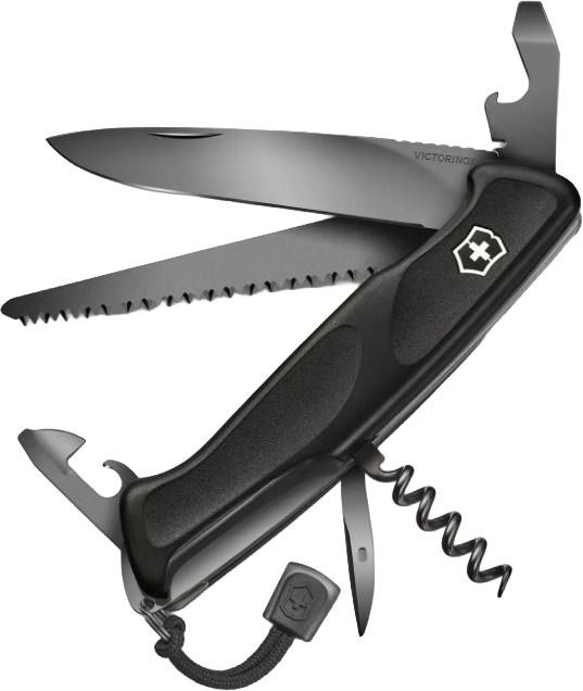 CH-Coltello „Rangergrip 55 Onyx Nero“