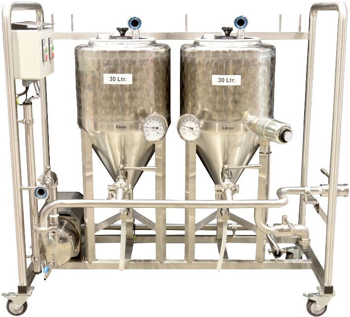 CIP Cleaning system 2x 60lt