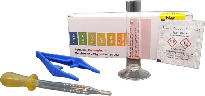 Clinitest Misura dello zucchero residuo 36 test
