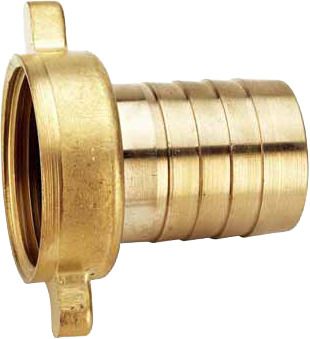 Colortap Hose tail with thread nut 4/4″x25mm
