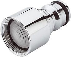 Quick adapter with aerator M22 x 1 F