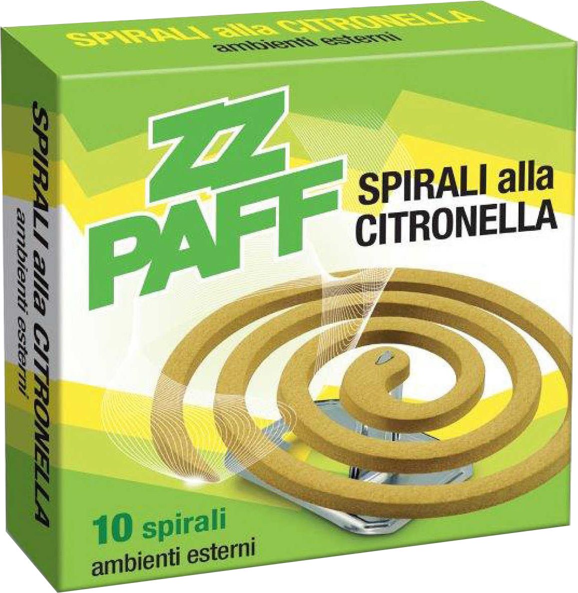 Copyr ZZPaff Spirali Citronella 10pz. 24/Ca