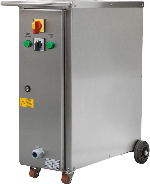 Dämpfgerät Turbodampf 10kW 15kg/h 400V Inox
