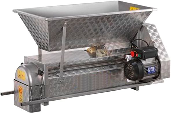 Crusher/Destemmer stainl. rubber rollers 400V 50Hz
