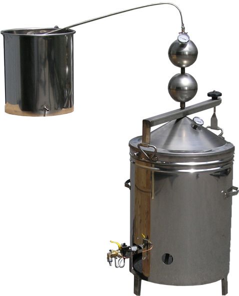 Alambicco inox 90lt