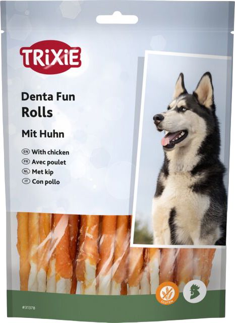 DentaFun chewing rolls chicken 40cm 170g TX31329