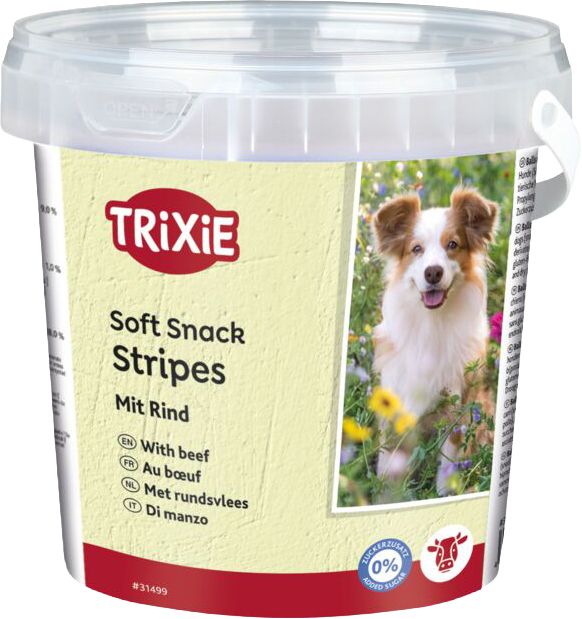 Dog Snack Sof Happy Stripes 500g TX31499