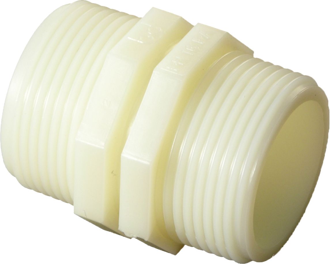 Nipple white 1/2″