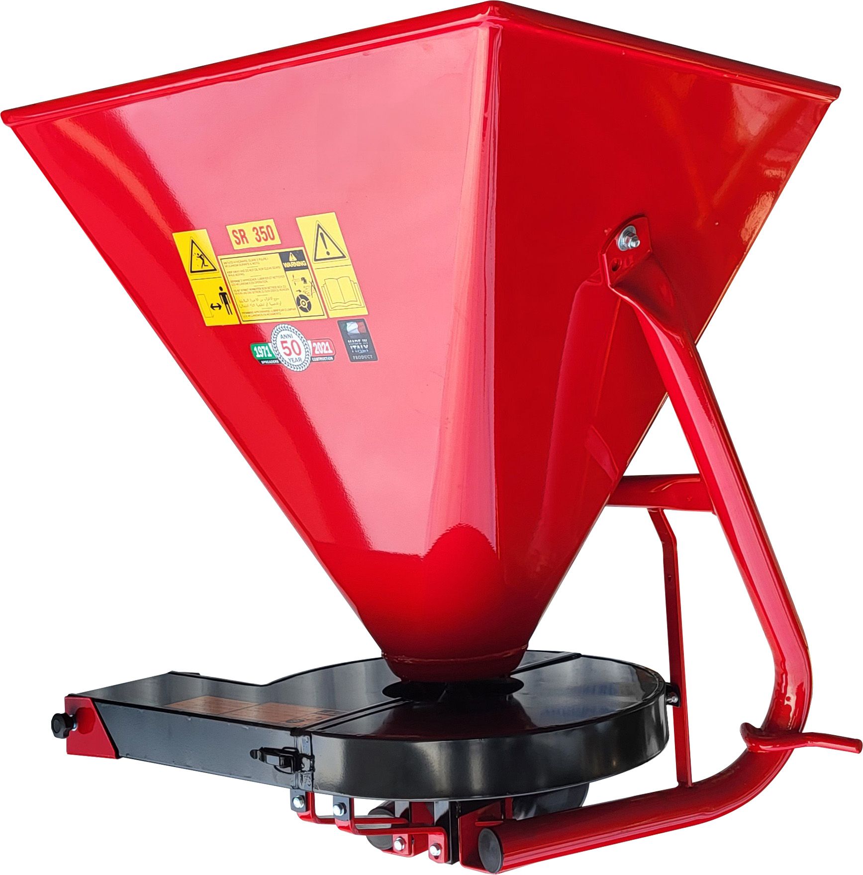Fertilizer Spreader 350lt single conveyor