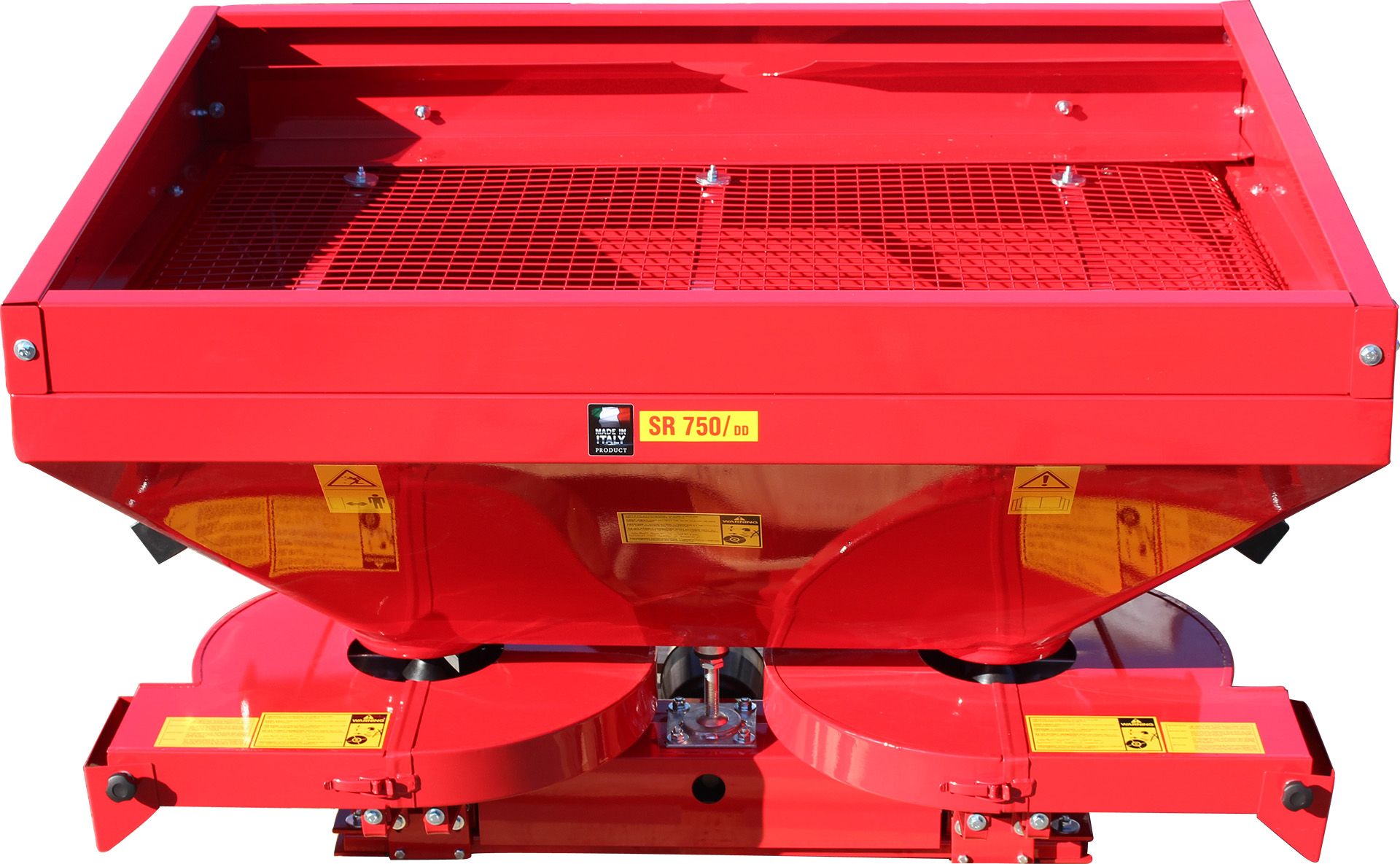 Fertilizer Spreader 700lt double disc and conveyor