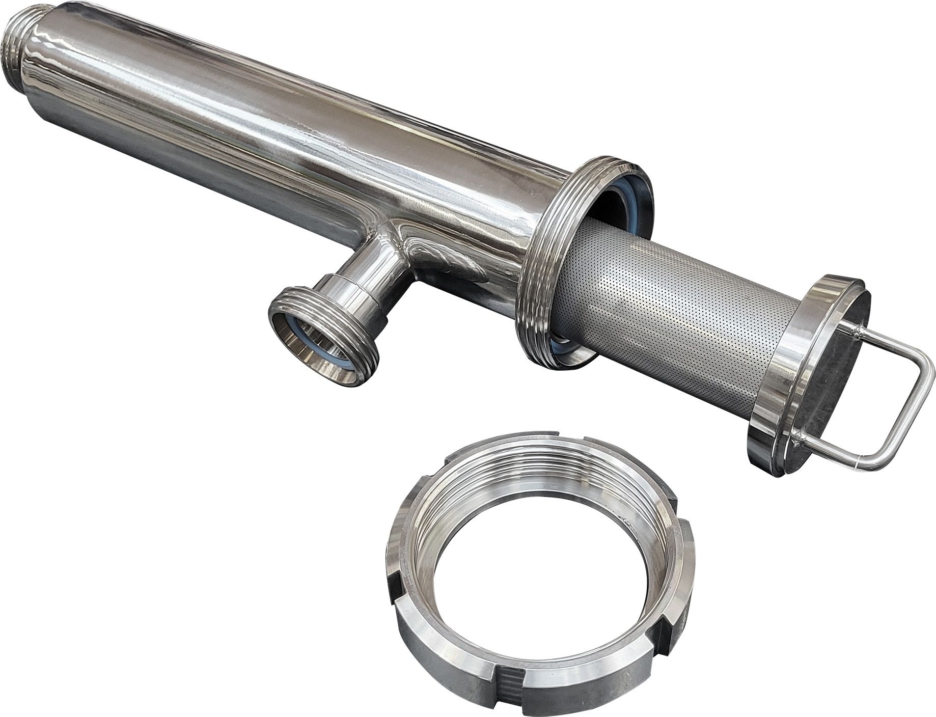 Pipe screen filter DN25 Ø1mm