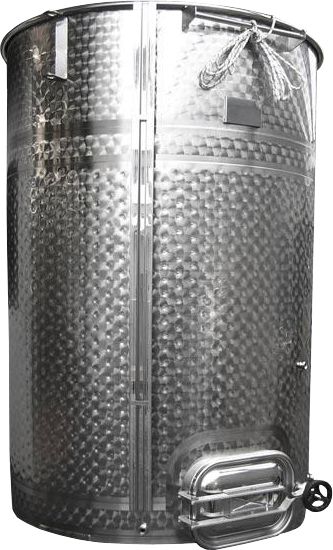 Serbatoio Inox 1000lt Aria + portella 1″F 97×150