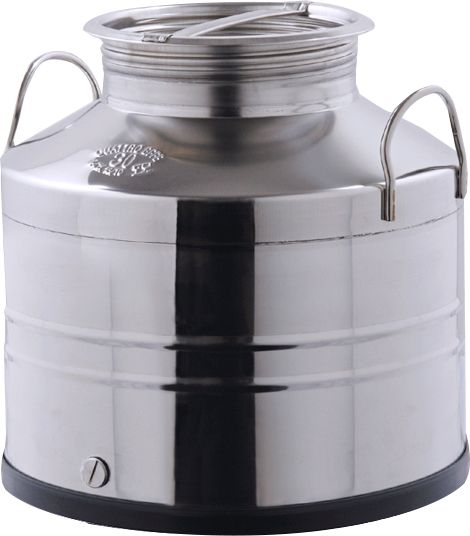 Stainless Tank 30lt Ø38 H38 top 21cm