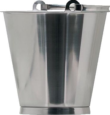 Eimer Inox mit Literskala 15lt