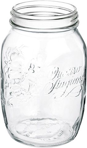 Vaso 4 Stagioni 1000ml s. coperchio Ø86mm 6/cf