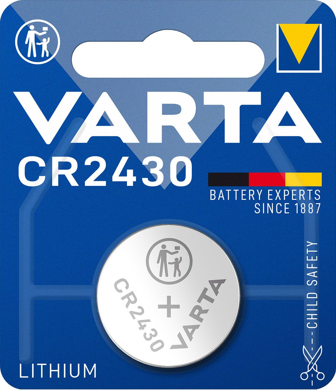 Batteria Litio Varta CR2430 3V