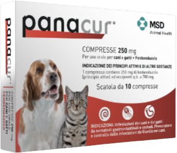 Deworming PANACUR 10 tablets 250mg