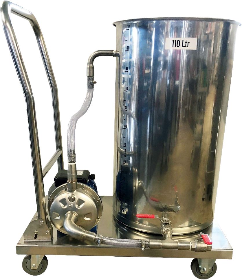 Vinegar fermenter 50lt Spanbindner system