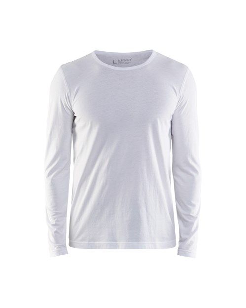 T-Shirt langarm 3500 Bläkläder weiß S