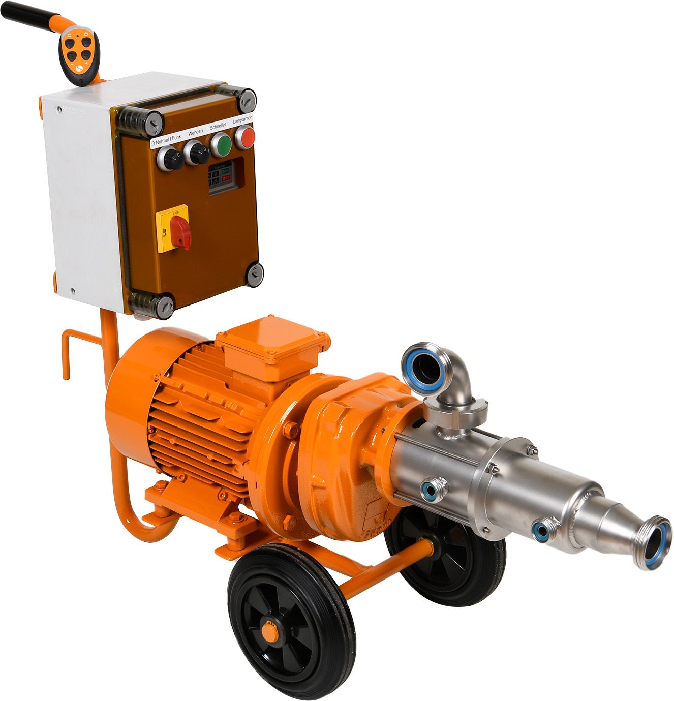 Pompa monovite regolabile DIN40 5t