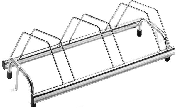 Bicycle stand oblique galvanized 3P 100x42x40cm