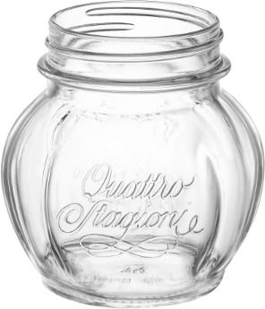 Einweckglas 4 Stagioni Tomate 400ml o.Deckel Ø70mm 6/Pk