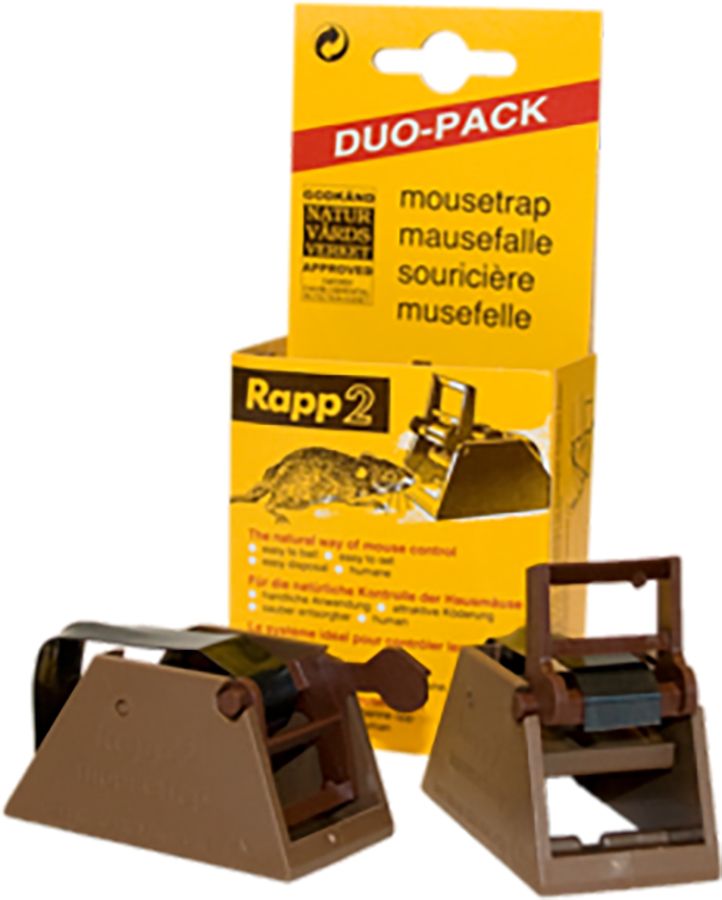 Trappola topi Rapp2 Duopack 12pz/ca