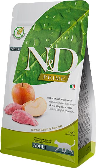 Farmina Cat N&D GF Cinghiale&Mela Ad 300g off