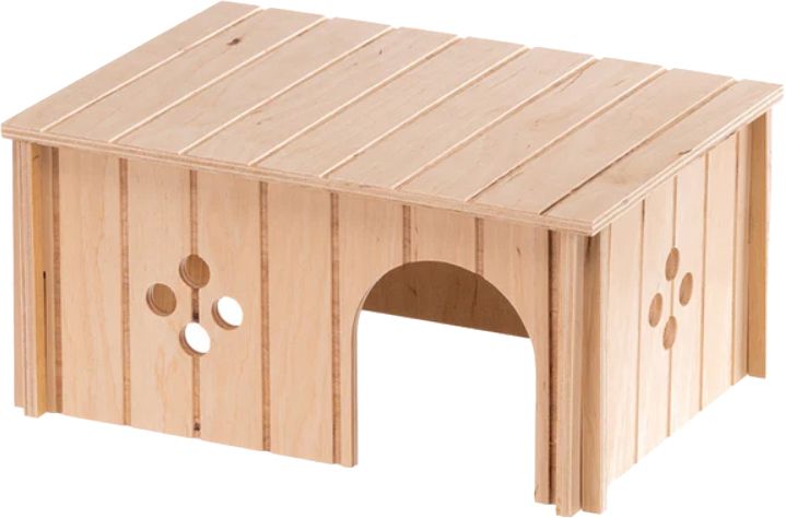 Ferplast Nager Haus Flachdach Holz SIN 4646