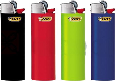 Feuerzeug BIC Maxi bunt 50St/Pk