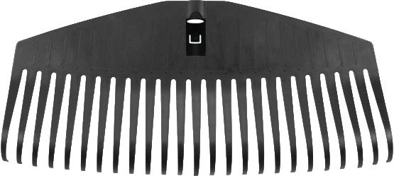 FISK Laubbesen L 52cm solid ohne Stiel – 135014