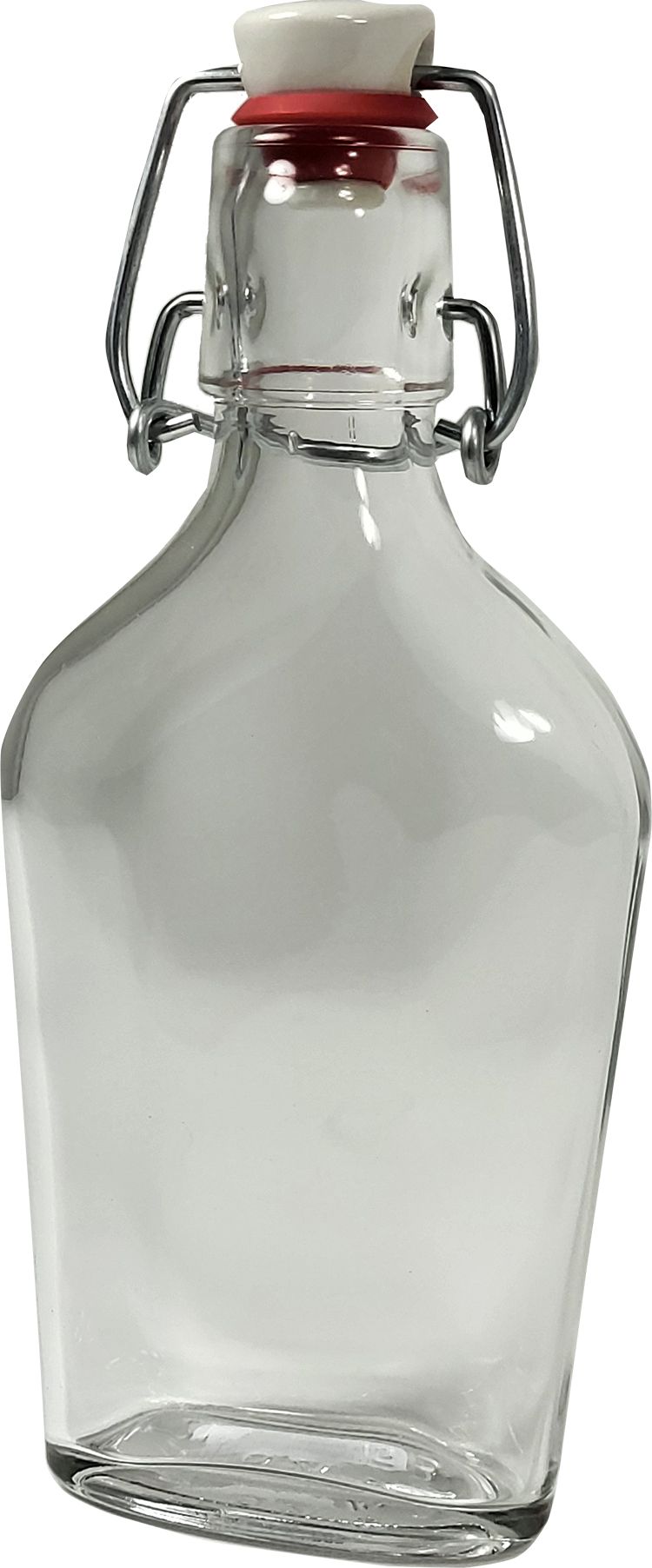 Bottle liquor flat with swing top 200ml