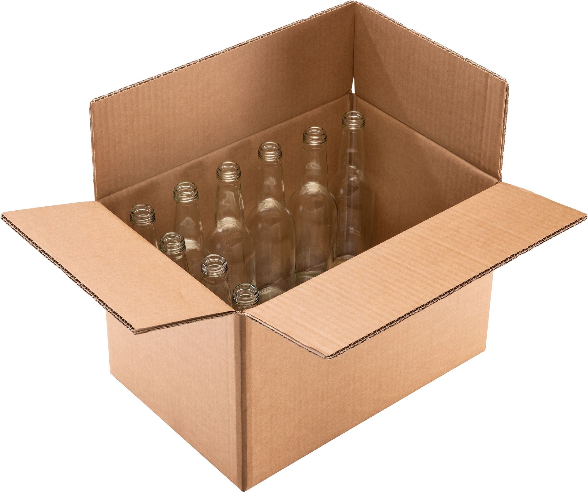 Scatola per bottiglie da 24 x 0,25lt 36x24x22,9cm