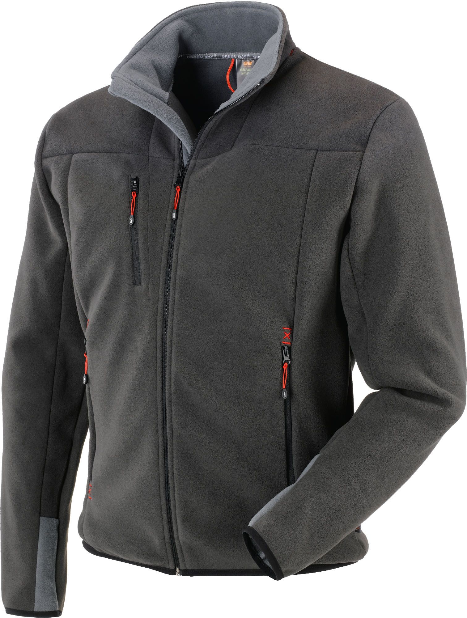 Fleece Jacke NAVIS grau-anthrazit S – 455056